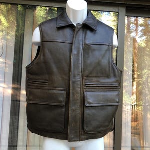 Vintage Territory Ahead Leather Jacket - Etsy