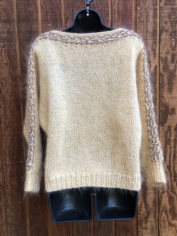 Vintage mohair sweater size medium oversize slouc… - image 6