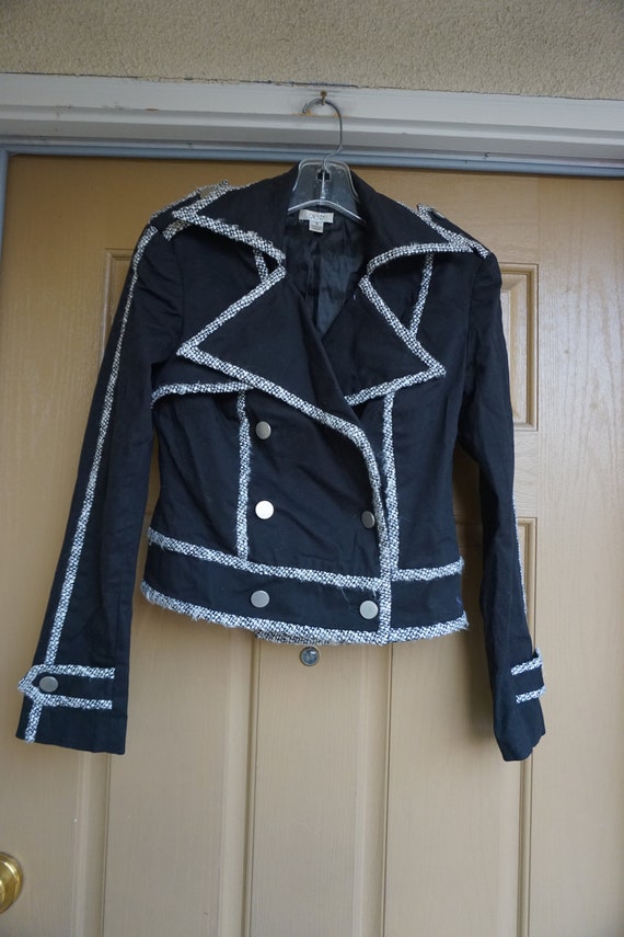 Cache Vintage 80s 90s cropped jacket Small size 4 