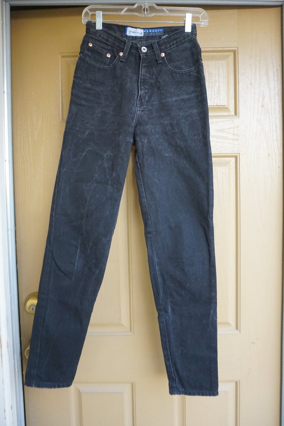 Vintage Express blues high waist denim jeans wome… - image 3