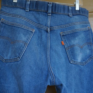 Levi&#39;s denim jeans orange tab with a skosh more room W36 X L30