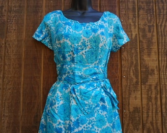 1950s floral dress size medium