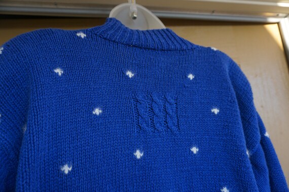 Vintage Christmas knit sweater Medium 1994 90s 19… - image 7