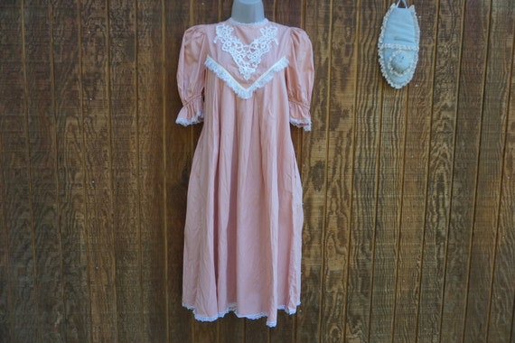 Gunne Sax 1970s 70s floral prairie tent dress max… - image 3