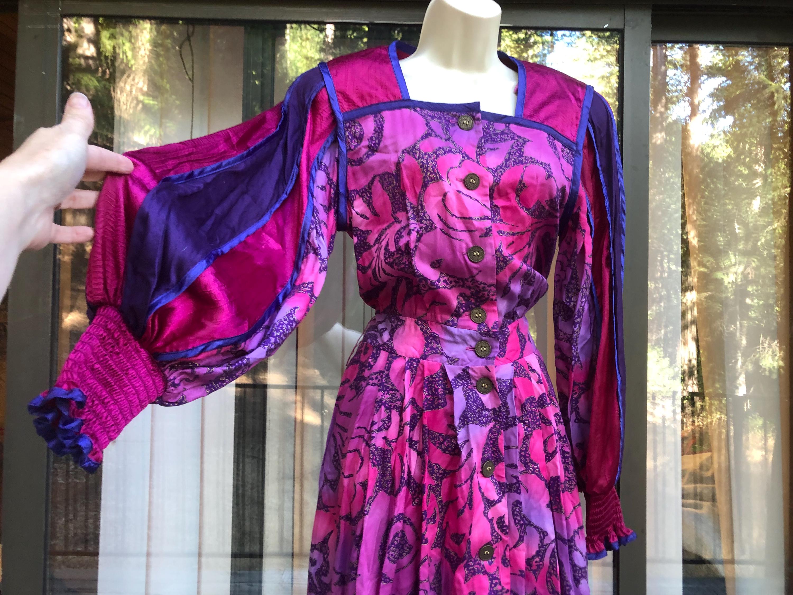80s Vintage Rare Diane Freis Dress | Milagro Vintage