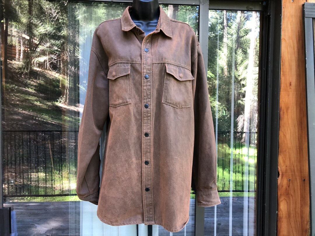Red Head Ranch Snap Shirt - XL Mens Shirt Rugged Lumberjack - Etsy