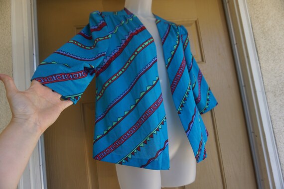 thin lightweight open front jacket size Medium La… - image 2