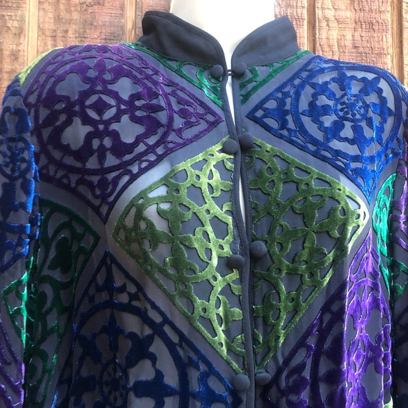 Bob Mackie Wearable Art Glitter knit plus size top Bob Mackie Wearable Art Glitter knit plus size top