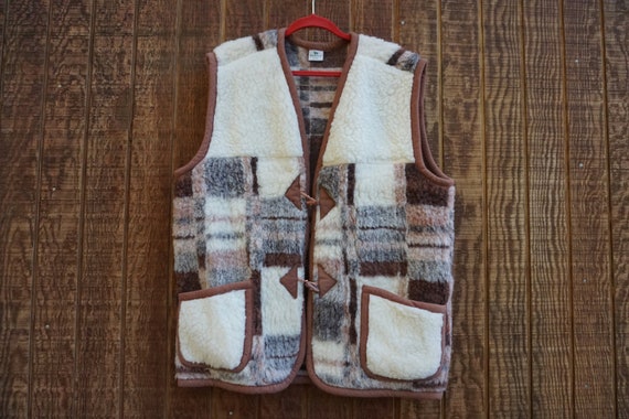 Vintage Size XXXL Fleece Vest Mens With 