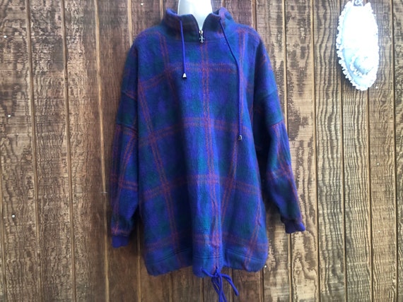 Vintage 90s 1990s size 22/24 fleece pullover - image 3