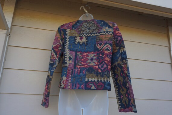 Deborah Murray Size small tapestry jacket - image 7