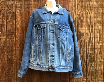 1990's Vintage Levi's Unisex Oversized Big & Tall Zip up Denim