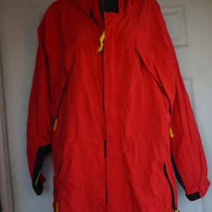 Marlboro 90s vintage vtg  jacket size L Large 1990s  Red