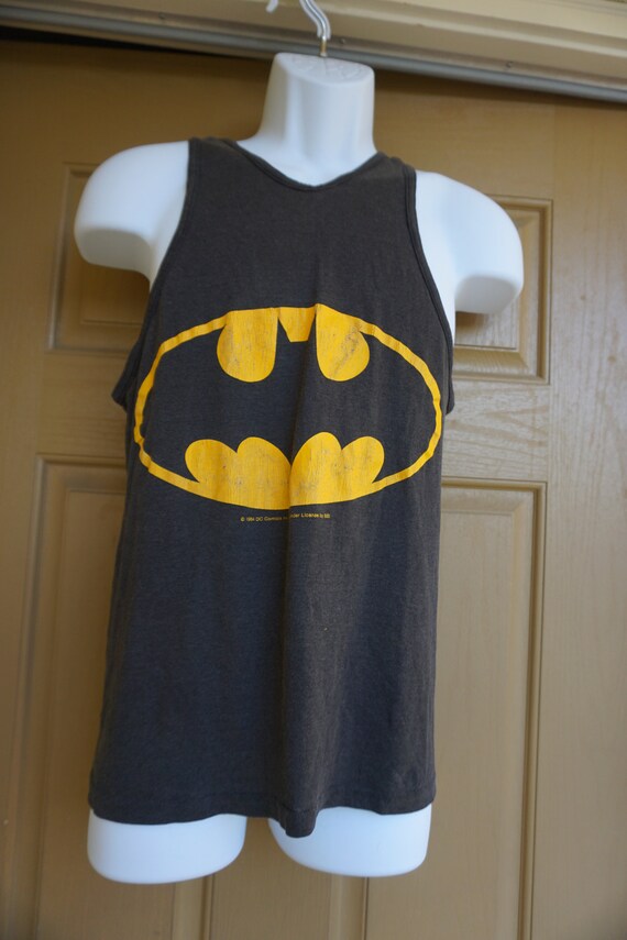 Single stitch Batman mens size Medium tank top