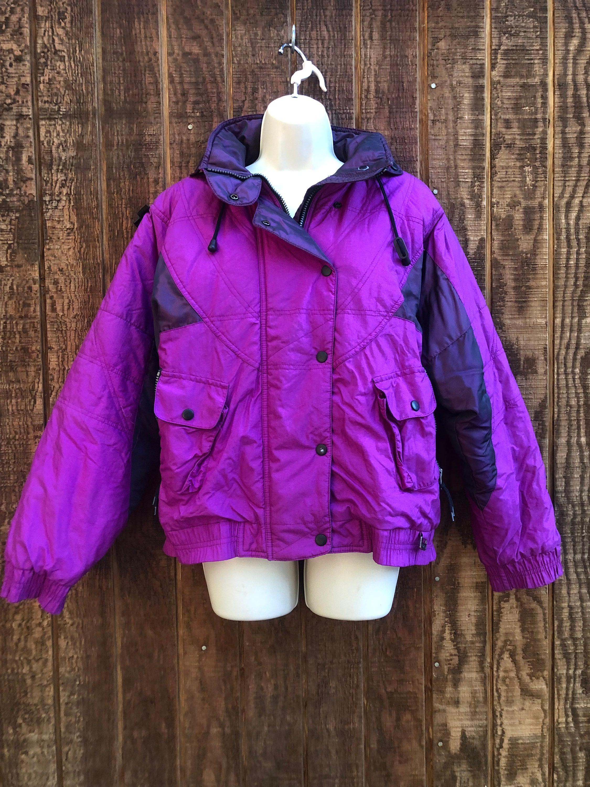 Mountain Goat Nylon Ski Jacket Ladies Size Medium Purple - Etsy