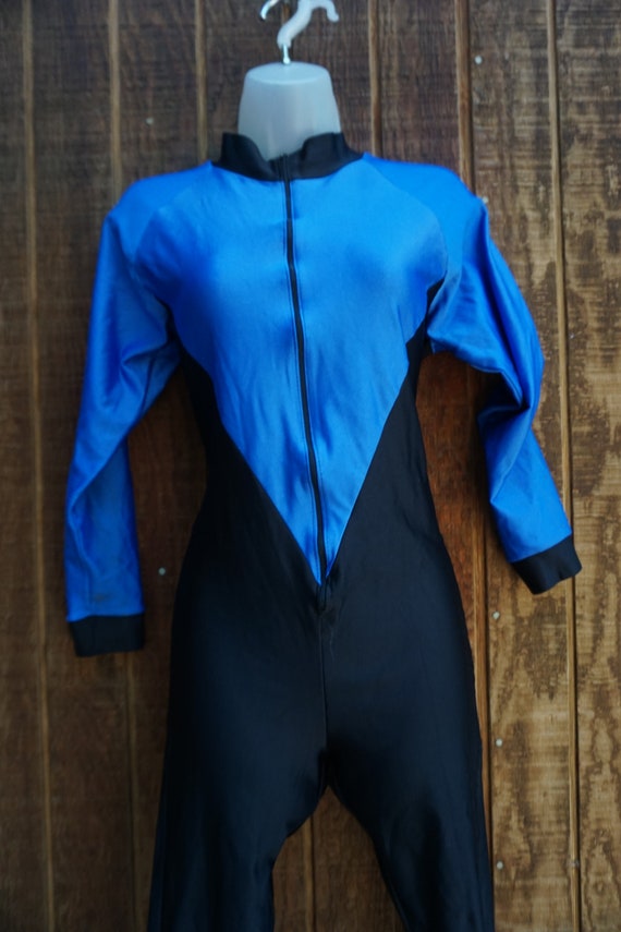 Vintage unitard exercise workout wear romper full len… Gem