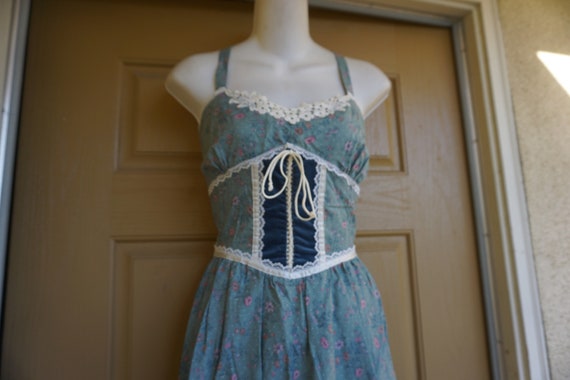 Gunne sax size 11 like new large prairie lace maxi