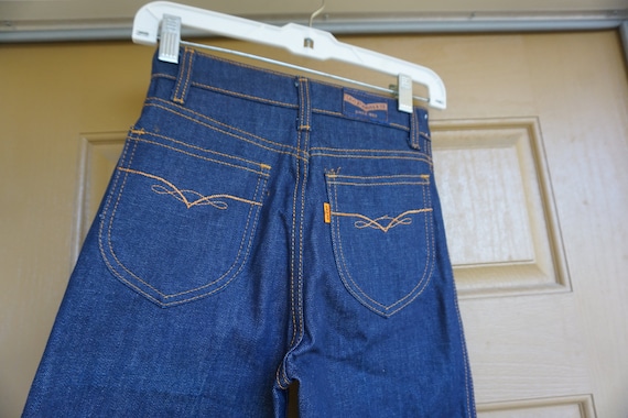 Levis XS 1970s women's ultra high waisted wide le… - image 1
