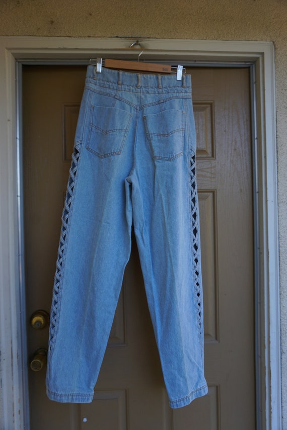 Vintage 1980s 1990s size 10 denim TOGETHER jean h… - image 6