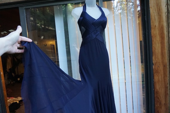 Cache formal dress gown size 2 small long maxi ev… - image 1