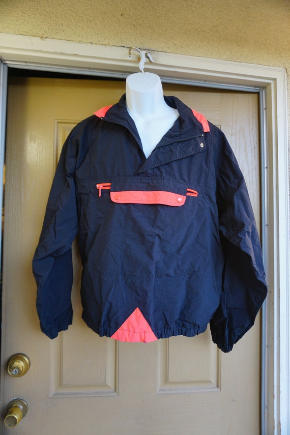 Vintage 1990s Beach Blvd size Medium windbreaker … - image 3