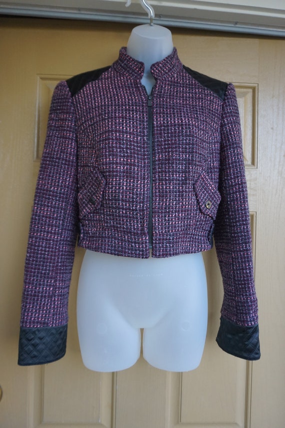 bebe collection cropped jacket size 8 business pr… - image 4