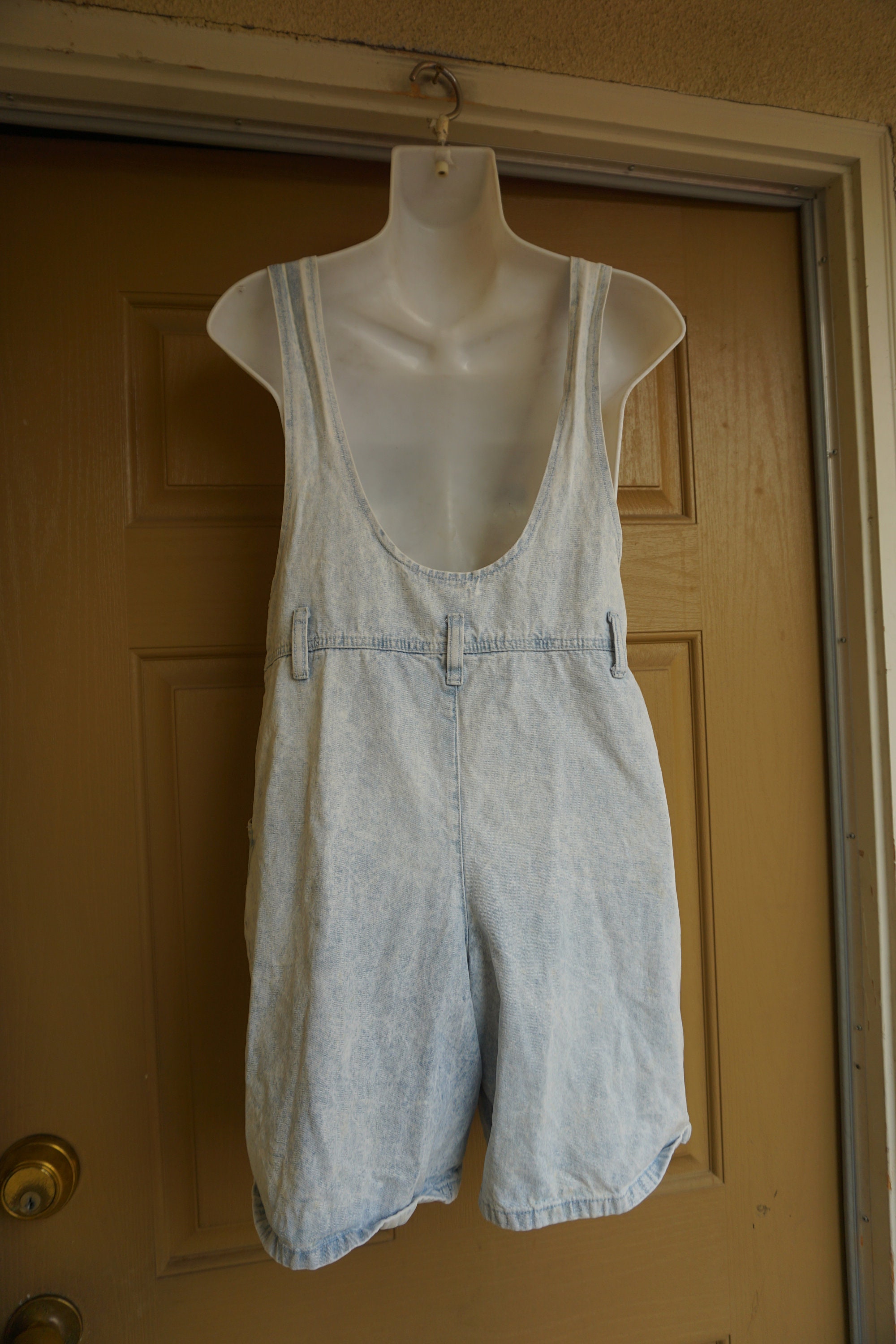 Vintage 90’s silky blue shorts