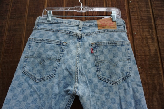 Levi's hotsell checkered jeans