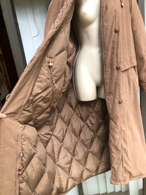 Utex Design UD Down feather jacket coat women's s… - image 9