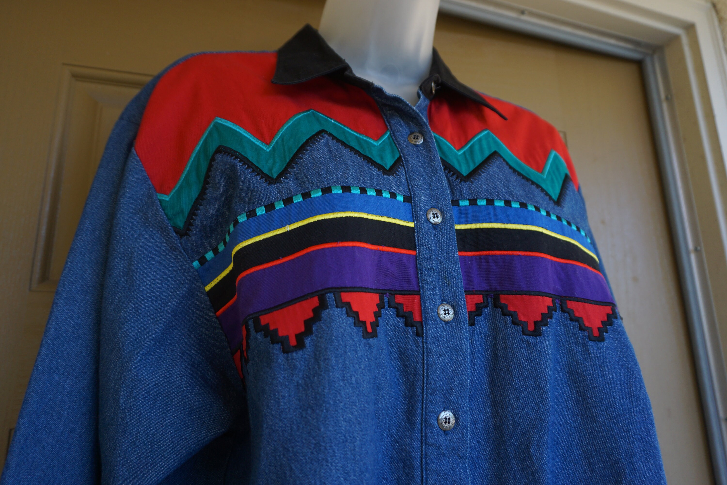 Panhandle Slim Vintage Western Wear Button up Shirt Size - Etsy
