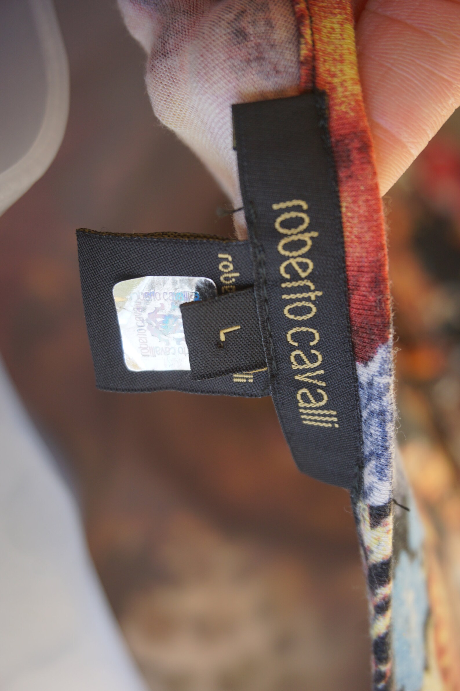 Roberto Cavalli Size Large Stretchy Floral Dress Etsy