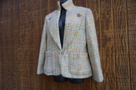 Vogue Paris Original mohair blend wool vintage ja… - image 4