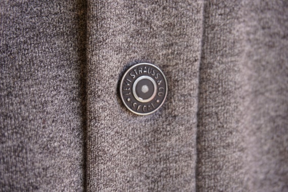 levis jacket size M medium 1980s 1990s  grey - image 4