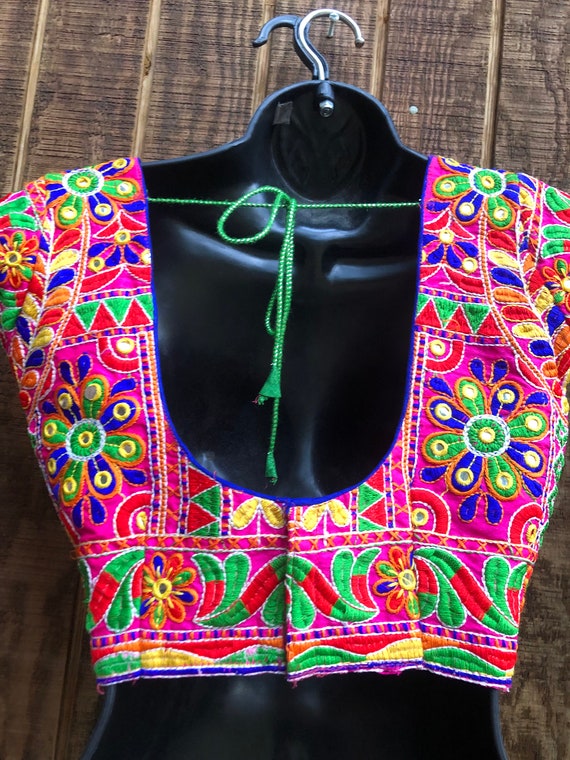 Beautiful embroidered top India Indian Bollywood … - image 7