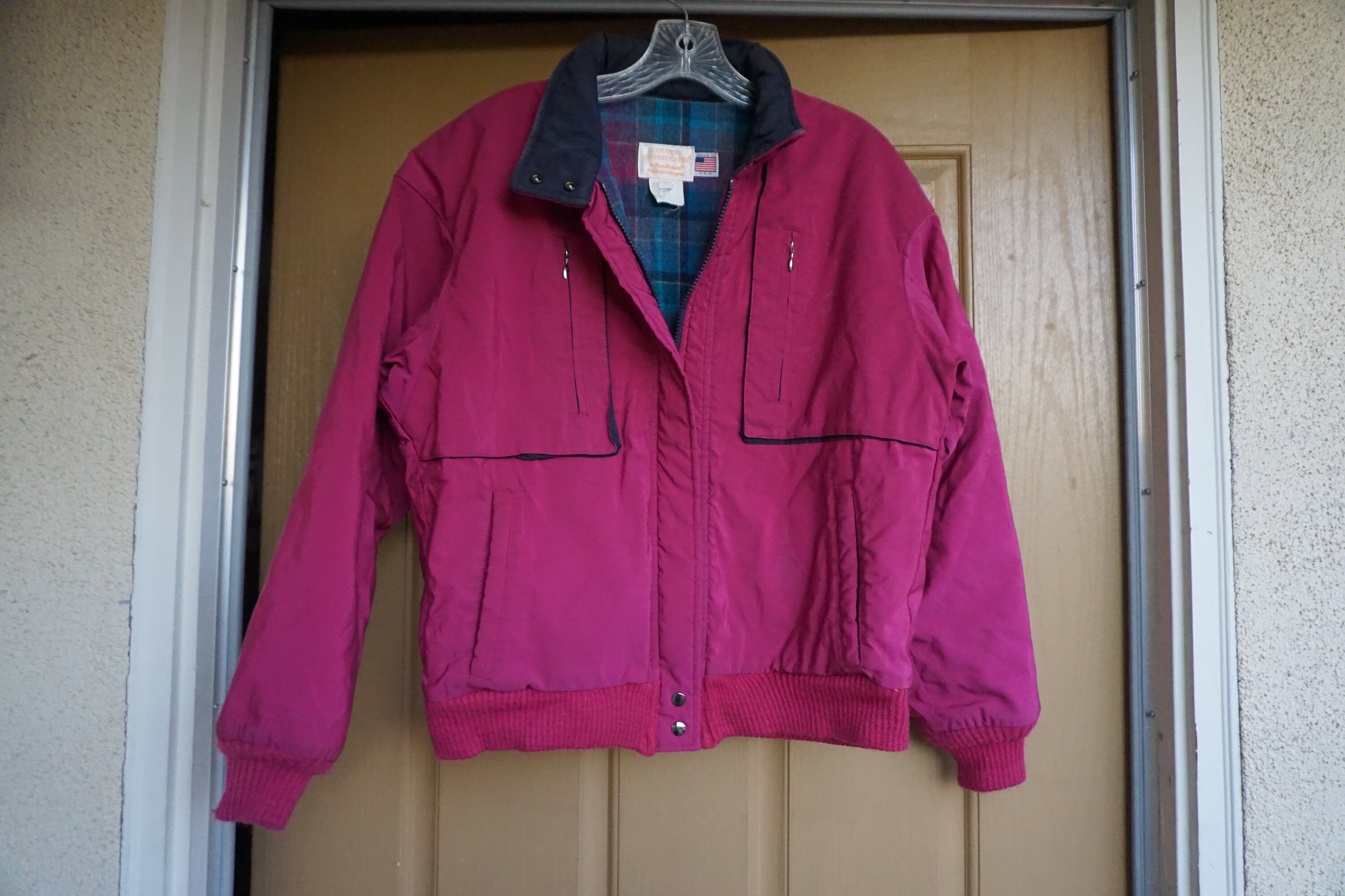 Country Sophisticates by Pendleton womens insulated jacket size 