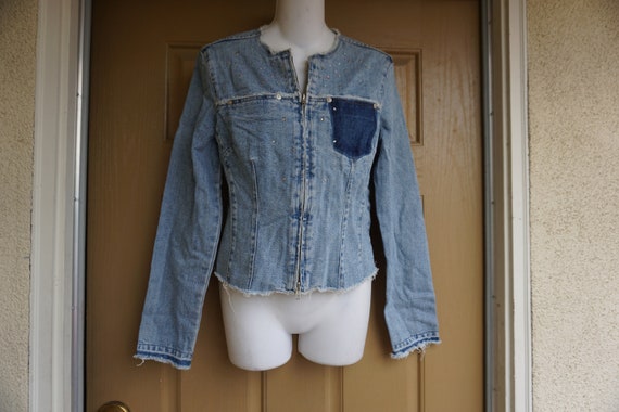 EXPRESS JEANS Vintage 80s 90s stone washed denim … - image 1