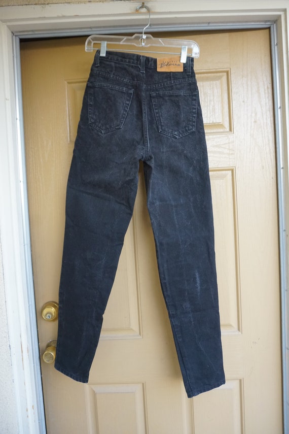 Vintage Express blues high waist denim jeans wome… - image 5
