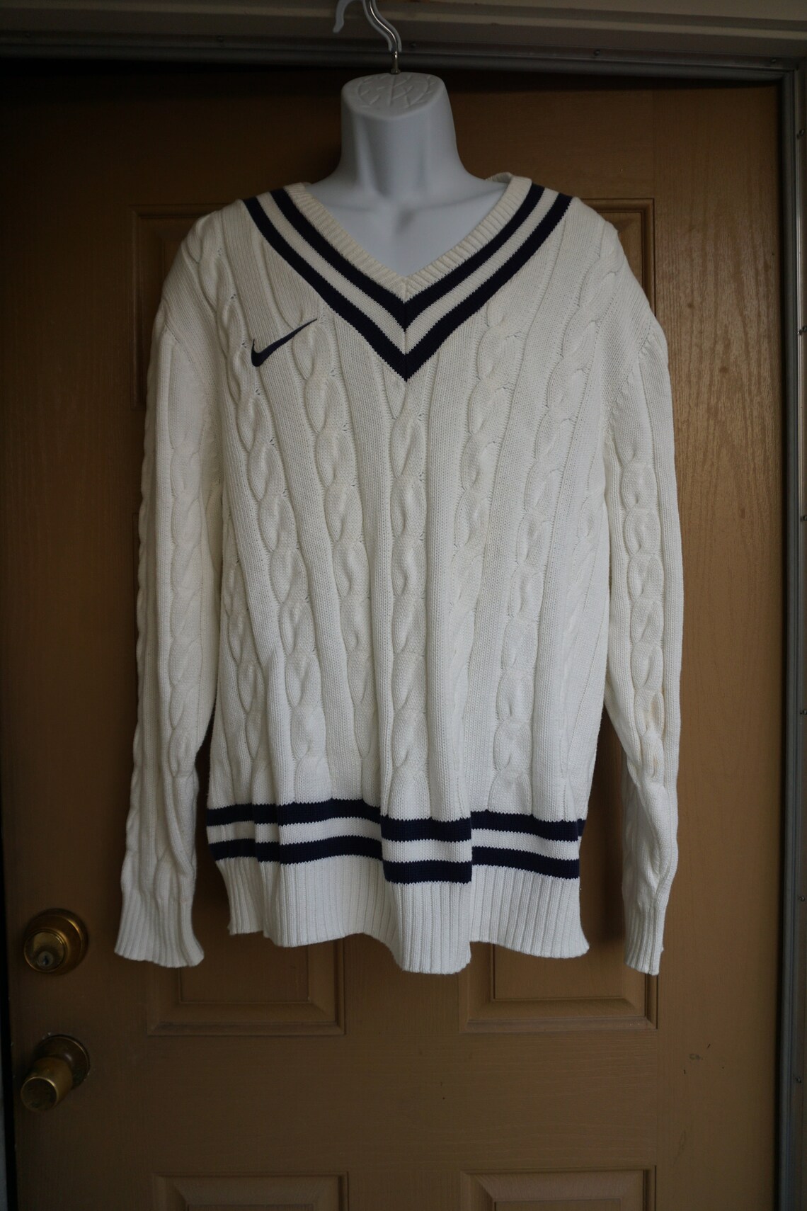 nike sportswear cable knit sweater