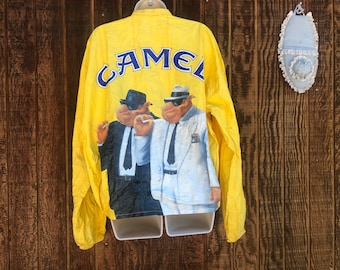Vintage 90s Distressed Camel Trophy Outdoor Jacket Medium Vintage 90s Distressed Camel Trophy Outdoor Jacket Medium