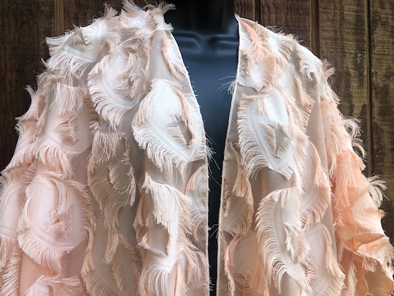 Open front lightweight jacket draped duster short… - image 1