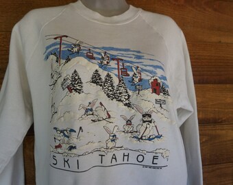 80s ski sweatshirt