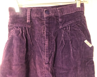 Vintage purple corduroy size 8 by Cherokee