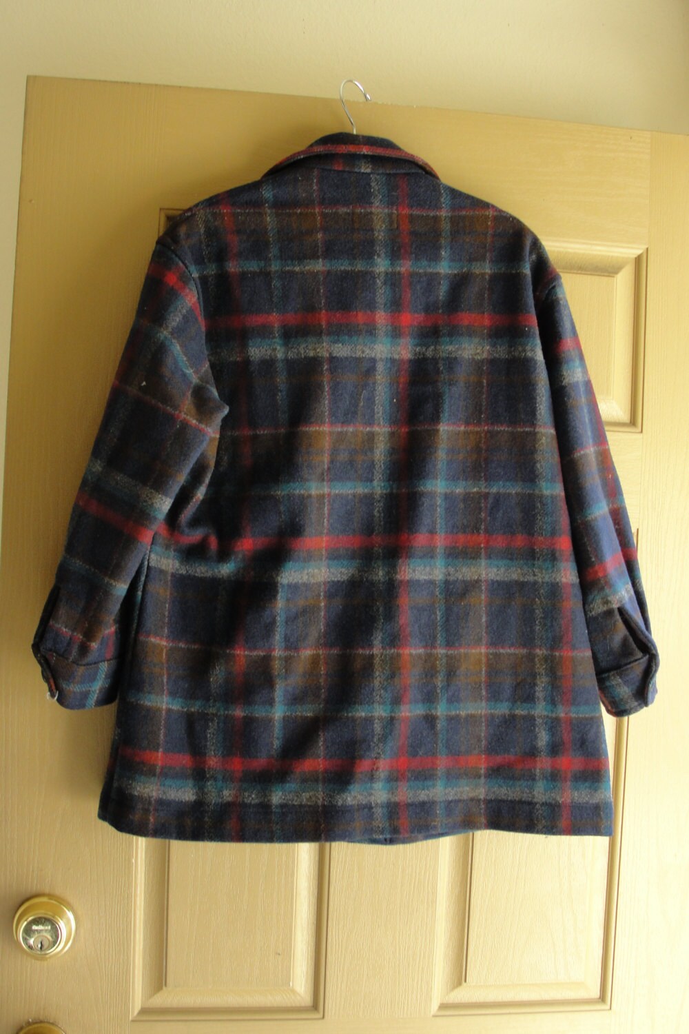 Vintage 80s 90s Virgin Wool Size M Pendleton Plaid Button up - Etsy