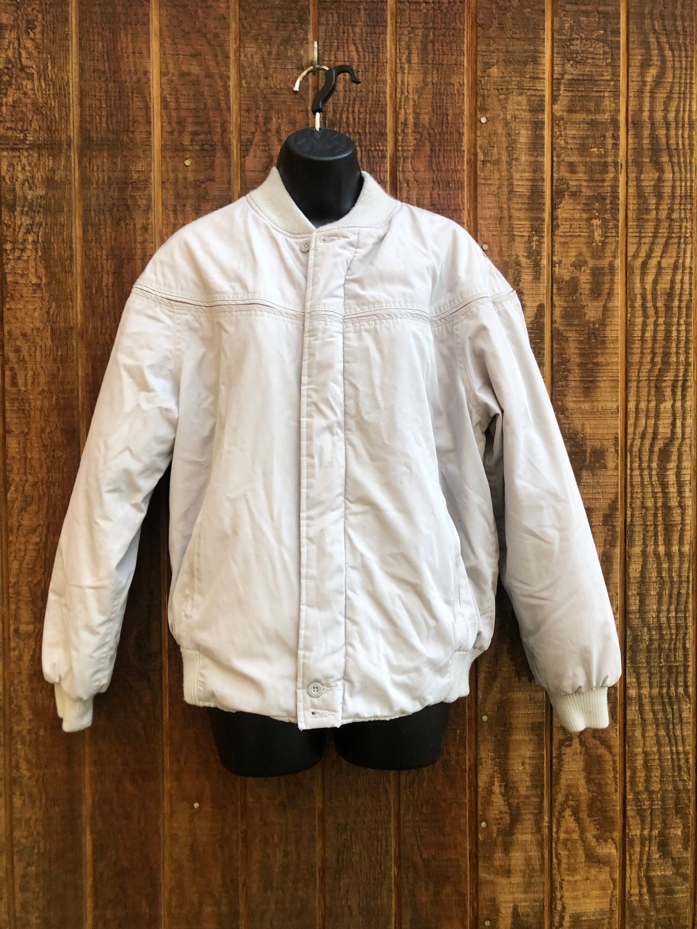 Derby Jacket Mens Size Small Zipper Front Insulated - Etsy