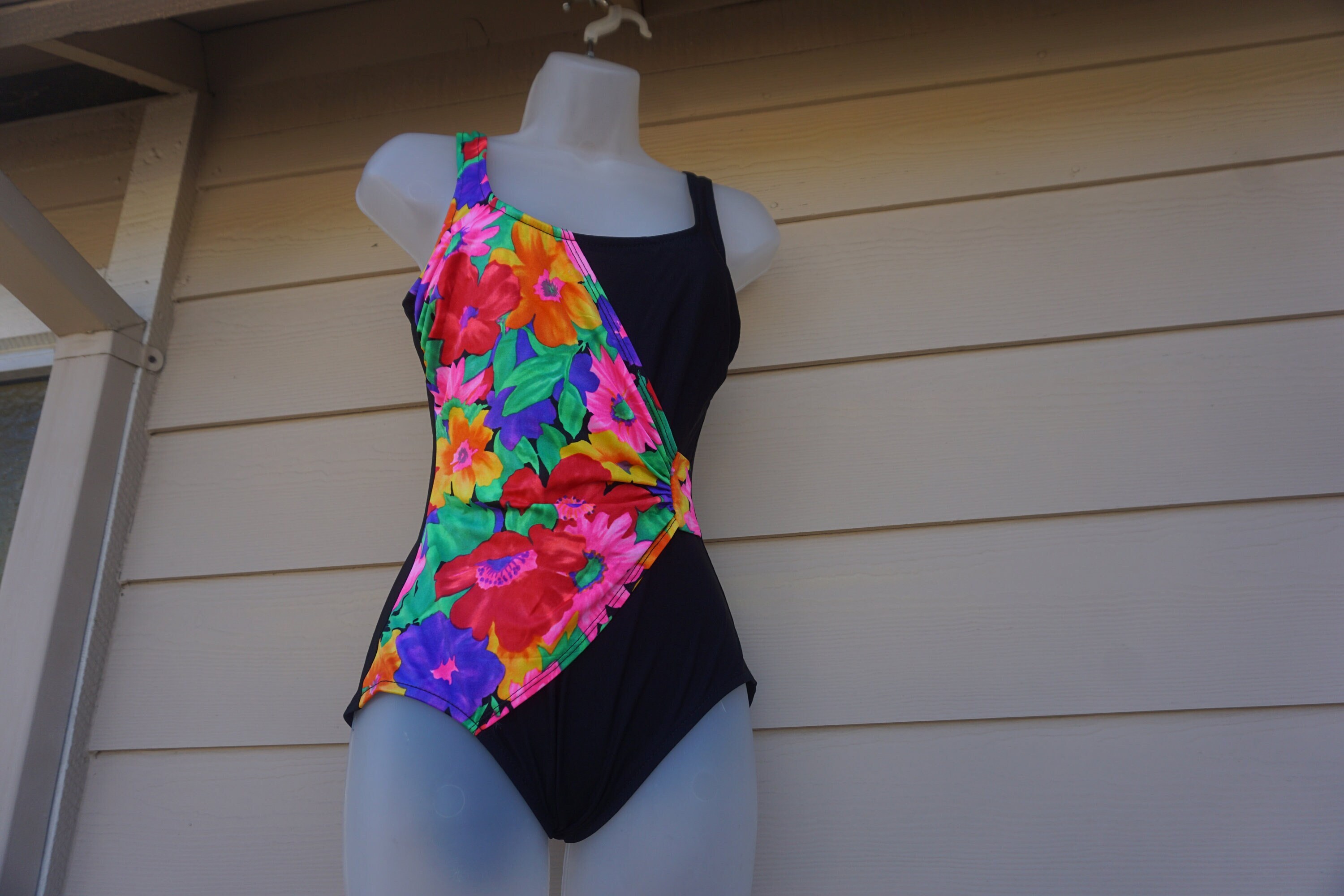 17+ 90'S One Piece Swimsuit