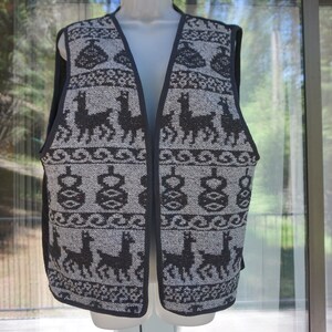 Vintage Alpaca Vest - Etsy