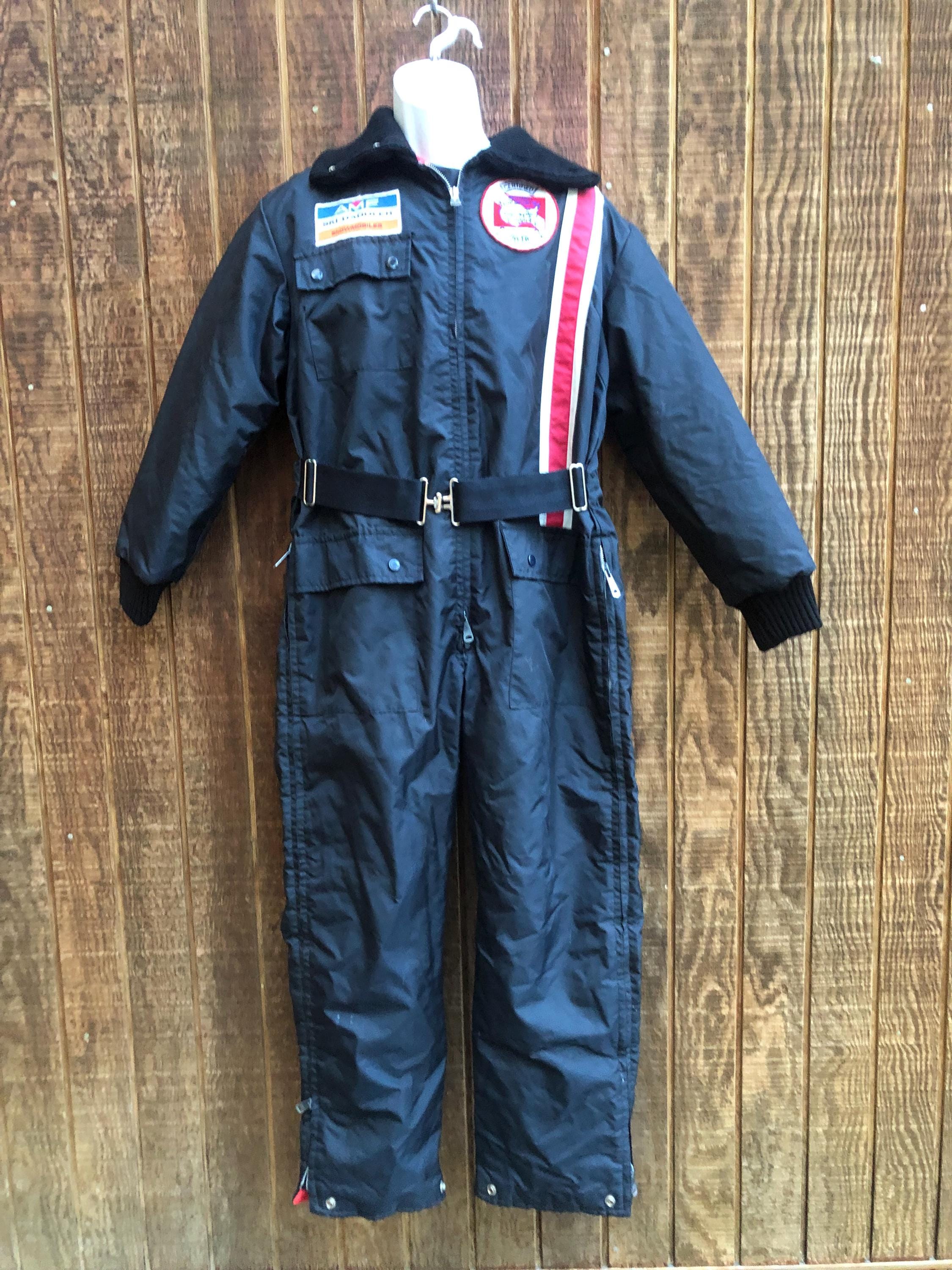 CREATE SPORTS AFIELD スノーボードウェア 【日本製】90's Olympic AMF Ski Daddler Snowmobile Apparel Snow Suit Size Mens