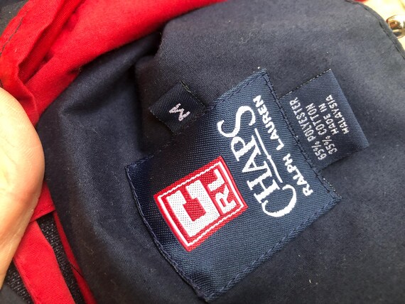 Chaps medium men's pullover jacket Ralph Lauren m… - image 7