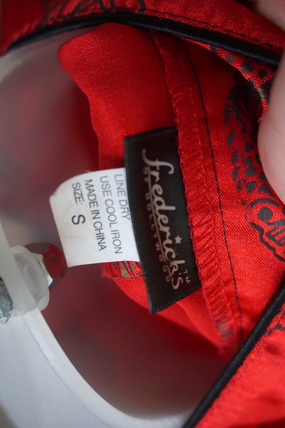 Fredericks of Hollywood mini dress size small Asian i… Gem