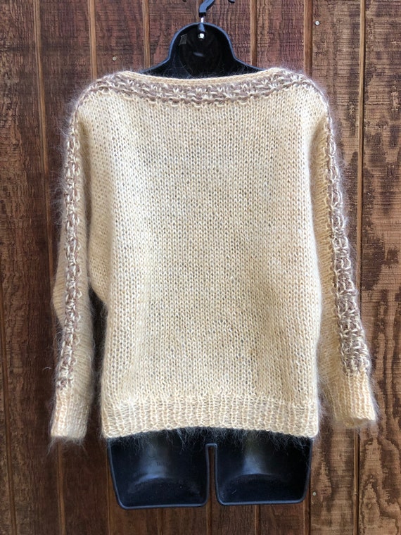 Vintage mohair sweater size medium oversize slouc… - image 7